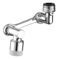 Aireador de grifo - varilla de extensión giratoria universal de 1080° - aireador de grifo de fregadero de cocina - modo dual