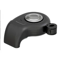 (negro) calefactor para coche 3 en 1, 12v 120w, ventilador ajustable, calefactor portátil para asiento, calefactor eléctrico, ventilador de refrigera