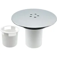 Desagüe de ducha de 115 mm, tapa de repuesto para desagüe de ducha, tapa de desagüe universal