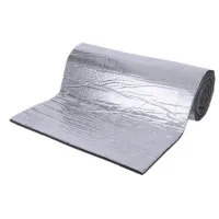 Algodón autoadhesivo aislante acústico y térmico sobre papel de aluminio para uso automotriz, 200 cm x 50 cm