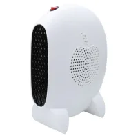 Calefactor portátil, mini calefactor de escritorio con ventilador, pequeño calefactor eléctrico personal para el dormitorio