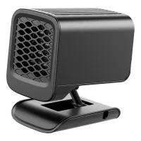 Calefactor portátil para coche de 12 v y 150 w, con soporte giratorio de 360°, descongelación y desempañado.