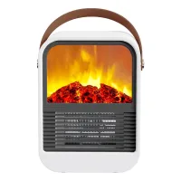 Calefactor portátil, calefactor eléctrico con ventilador para baño,calefactor cerámico ptc de calentamiento rápido de 1000 w