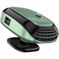 Calefactor para coche, compatible con alimentación de 12 v, con función de descongelación, puede expulsar aire frío y caliente, respetuoso con el med