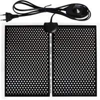(14w, 220v) manta calefactora para terrario, 28*28cm. manta calefactora para reptiles, manta calefactora para terrario, impermeable, temperatura ajus