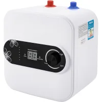 Calentador de agua eléctrico, 1500 vatios, 110 voltios, instantáneo, calentador de agua instantáneo para debajo del fregadero de la cocina.