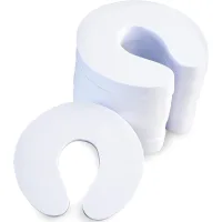 Topes de seguridad para puertas para niños [paquete de 6], topes de espuma para puertas, topes antipinzamiento para puertas para niños, topes de espu
