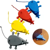 Soporte universal de silicona para ratón, protector de dedos en forma de cuña (juego de 4 piezas, diferentes colores)