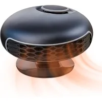 Calefactor para coche, desempañador de parabrisas plegable 2 en 1, calentamiento rápido, 12 v.