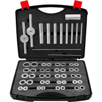 Kit de prensa para rodamientos de bicicleta, herramienta de montaje de buje y herramienta de instalación de rodamientos internos para el mantenimient