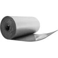 Aislamiento térmico autoadhesivo de 0,5 x 10 m, lámina aislante acústica y térmica de caucho y aluminio de 5 mm de espesor, para coches, puertas y pa