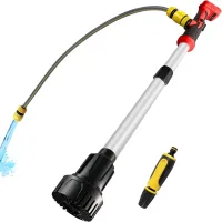 Bomba de agua sumergible inalámbrica compatible con milwaukee m18, caudal de 3600 l/h, bomba portátil para tanques, estanques y embarcaciones, color