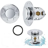 Tapones universales emergentes para desagüe de lavabo con filtro antiobstrucción, tapones de desagüe para lavabo, fregadero y bañera, filtro para cab