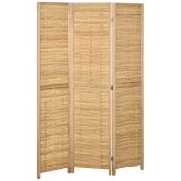 Biombo plegable de 3 piezas, 120x170cm, separador de ambientes, no requiere montaje, apto para salón o dormitorio