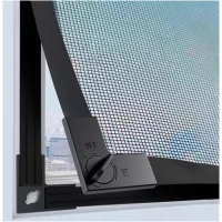 Kit de mosquitera para ventanas, mosquitera magnética, red antiinsectos, 100 x 125 cm