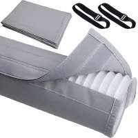 Manguera para aire acondicionado portátil, manguera aislada para aire acondicionado portátil, accesorios para aire acondicionado, gris