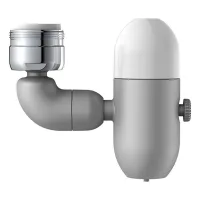 Grifo con aireador de 4 modos | diseño que ahorra agua, apto para cocinas y baños, fabricado en material abs.