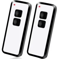 Mando a distancia de dos etapas para puertas de garaje, compatible con los modelos novoferm novotron 522, 524, 502 max43-2 y 512 mix43-2.