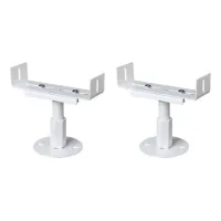 Juegos de patas de hierro para radiador, ajustables en altura de 8 a 13 cm, ajustables en anchura de 3 a 22 cm, resistentes a la sal y la niebla.