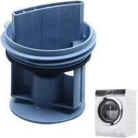 Filtro de pelusa para lavadora compatible con bosch siemens 00647920 647920 00605010 filtro de bomba de desagüe, tapón de desagüe para lavadoras