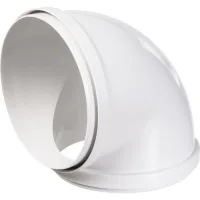 Codo 90° pvc para tubo diámetro 150 para nuos-200/250