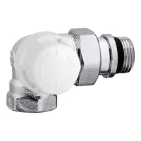 Válvula termostática de doble ángulo versión izquierda 1/2 caleffi 225422
