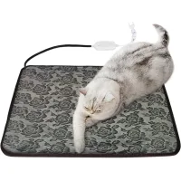Manta eléctrica para mascotas, impermeable y resistente a mordeduras, adecuada para gatos y perros, 45*45cm.