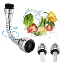 Manguera de cocina flexible, extensión de 360°, ahorro de agua, accesorio de extensión para bañera eeekit, cabezal de ducha/grifo giratorio