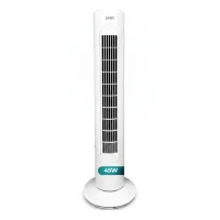 Ventilador de torre svan svt402900o | 40,0 cm, 45 w, blanco, control manual, oscilación
