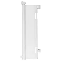 Puerta extensible 980 mm altura, 1450 mm extensión máxima blanca