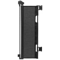 Puerta retráctil para bebés y mascotas, 185 cm ancho, 79,5 cm alto, malla resistente