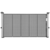 Puerta de seguridad retráctil 870mm hasta 1400mm