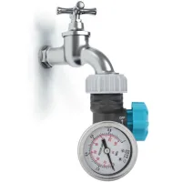 Válvula reductora de presión de agua ajustable, válvula de presión de agua g3/4in, válvula reguladora de presión de agua ajustable para