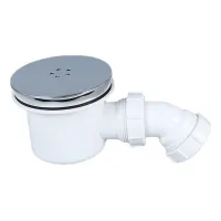 Desagüe de ducha de 115 mm, desagüe de ducha, tapa de repuesto para sifón de ducha, tapa de desagüe de ducha universal, tapa de salida de ducha crom
