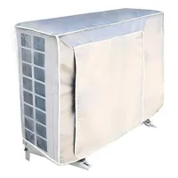 Funda exterior para aire acondicionado, funda protectora impermeable para aire acondicionado, funda protectora antipolvo 80 x 32 x 57 cm