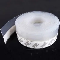 Cinta de sellado de silicona para puertas y ventanas, 45mmx5m, transparente