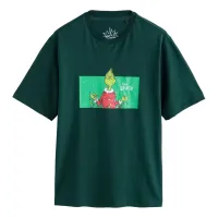 Next Camiseta  pino / rojo