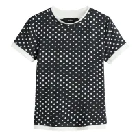 Next Camiseta  navy / blanco