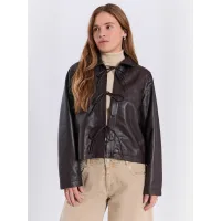 NORR Camiseta ' Monica '  marrón oscuro