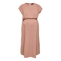 Only Maternity Vestido  marrón claro