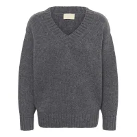 SOAKED IN LUXURY Jersey 'Moline'  gris moteado