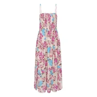 Kaffe Vestido de verano 'KAHaisley'  azul / rosa / rosa