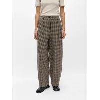 OBJECT Pantalón plisado  crema / marrón / capuchino / negro