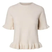 PIECES Jersey 'PCSally'  beige