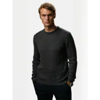 TEESHOPPEN Jersey ' Pullover '  gris oscuro