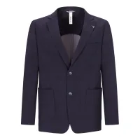 Distretto12 Chaqueta tipo saco para negocios  navy