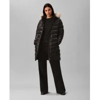 Calvin Klein Abrigo de invierno  gris claro / negro
