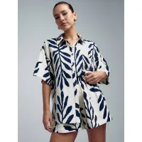 St MRLO Blusa 'Kady'  marino / blanco