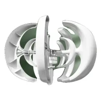 Generador De Turbina Eólica, Uso Eficiente De La Energía, Opciones De Montaje Versátiles, Eje Vertical, 12 V Ca, Sistema Aislado De La Red, 1000 W Ca