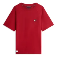 TOMMY HILFIGER Camiseta  rojo rubí